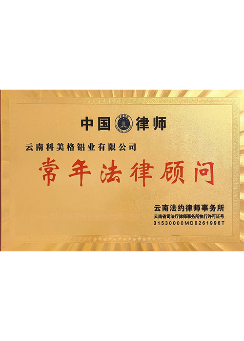 常年法律顾问